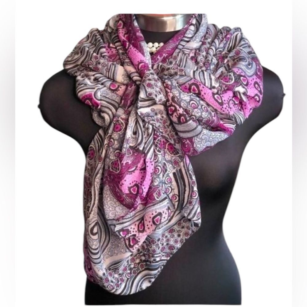 Accents By Lavello Convertible Scarf to Wear Vest